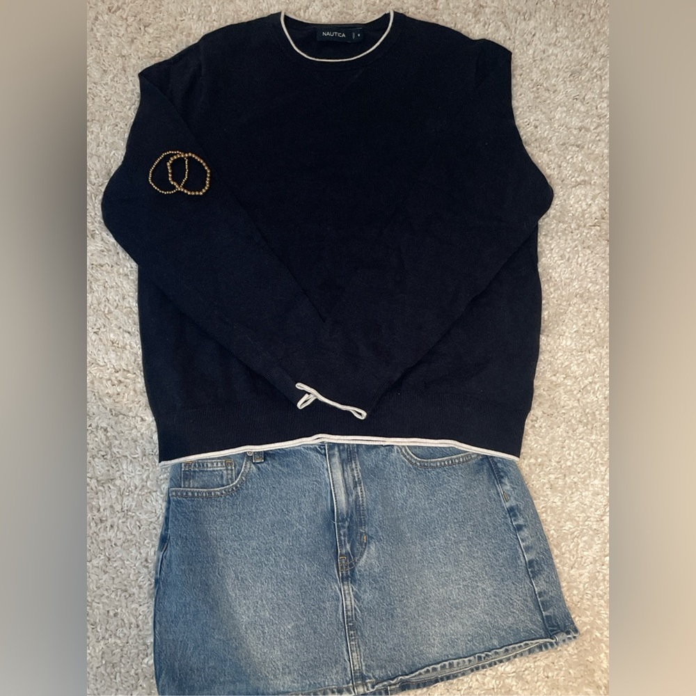 Navy Sweater